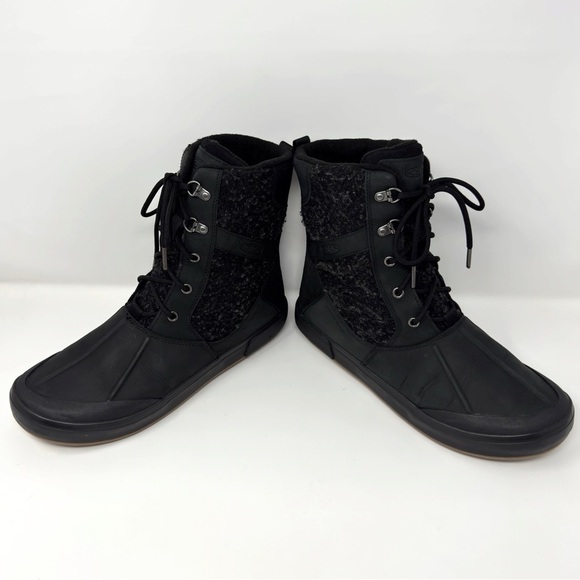 Keen Elsa II Wool Waterproof Lace Up Winter Boots - Picture 6 of 9